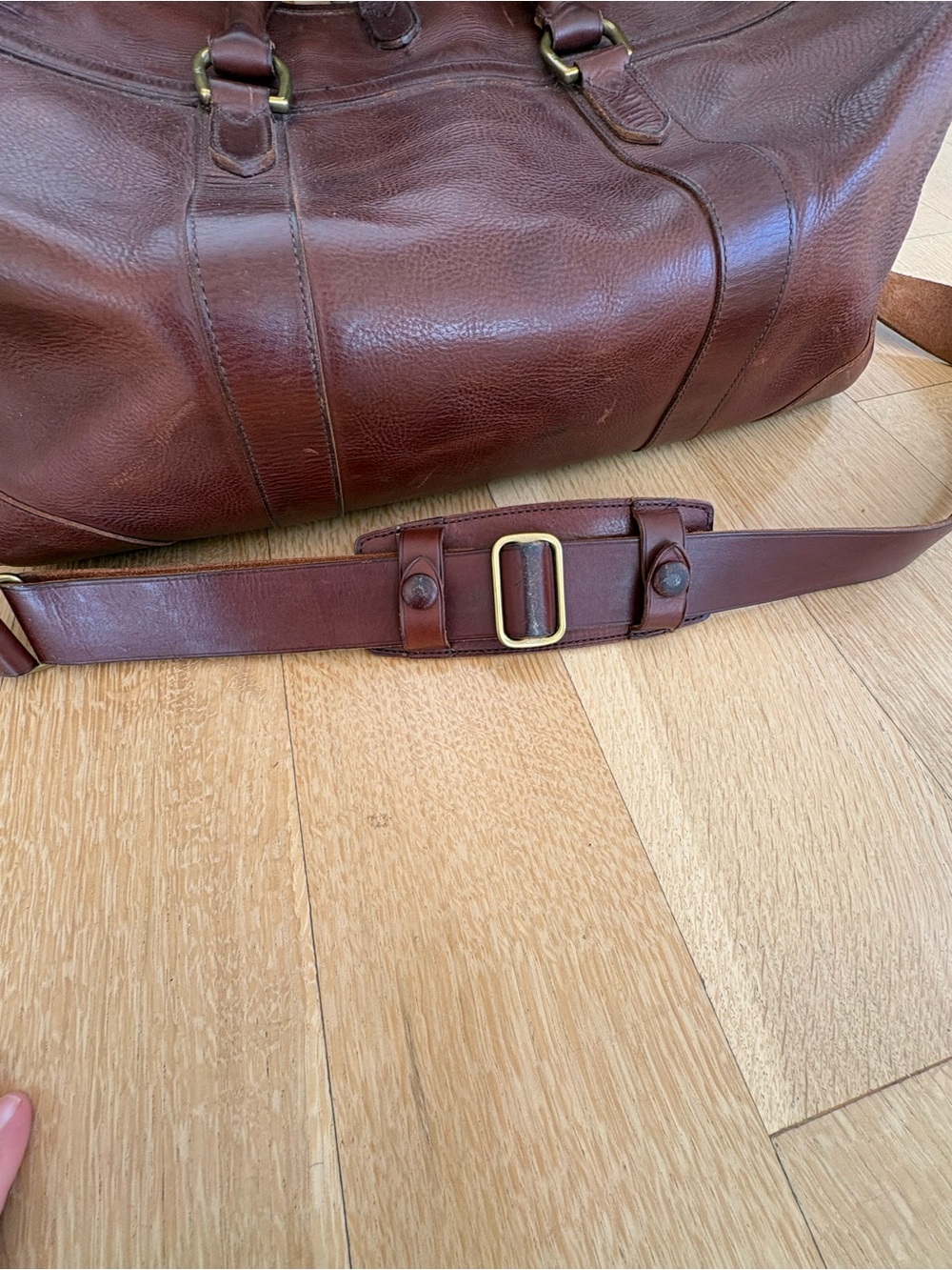 Ralph Lauren Leather Rockport Duffle Bag - Picture 6 of 16